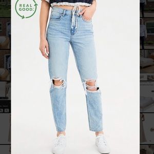 American Eagle High Waisted Mom Jean